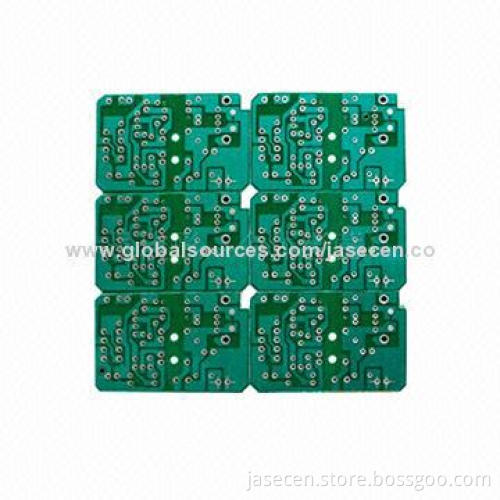 Green solder mask binding PCB board with single sided, lead free HASL